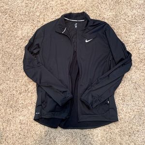 Nike Running Men’s Dry Fit Black Zip Up Jacket